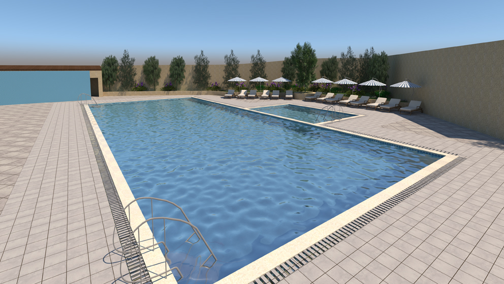 Swimming pool at Sunrise Real Estate